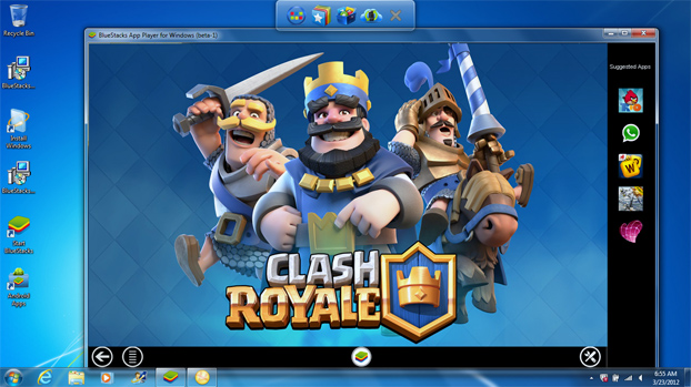 Запуск Clash Royale на ноутбуке