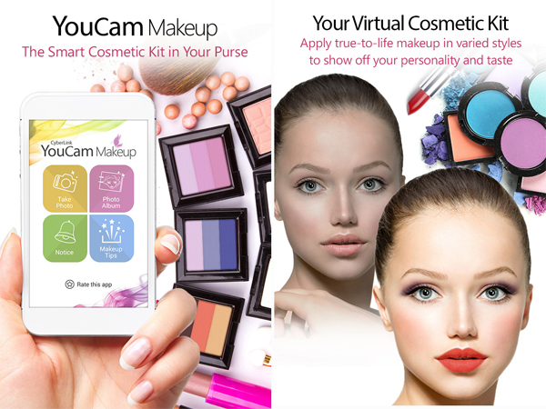 Приложение макияжа и причёсок YouCam Makeup 