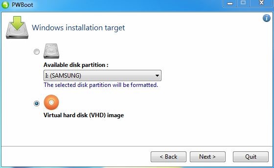 Установка Windows на внешний жесткий диск USB