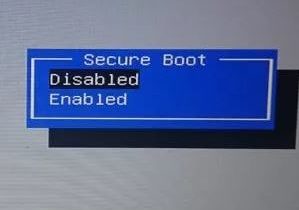 Как отключить Secure Boot